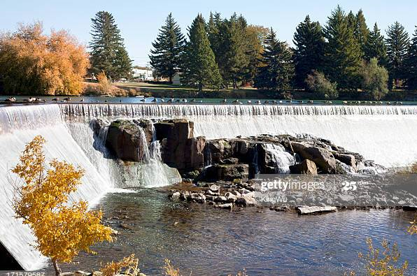 Photo of Idaho Falls water falls